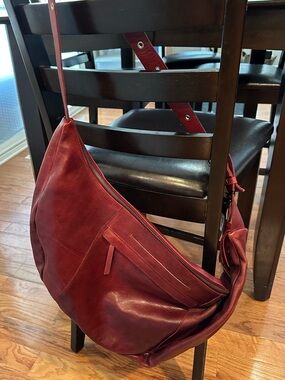 Oxblood Latico Cabo crossbody